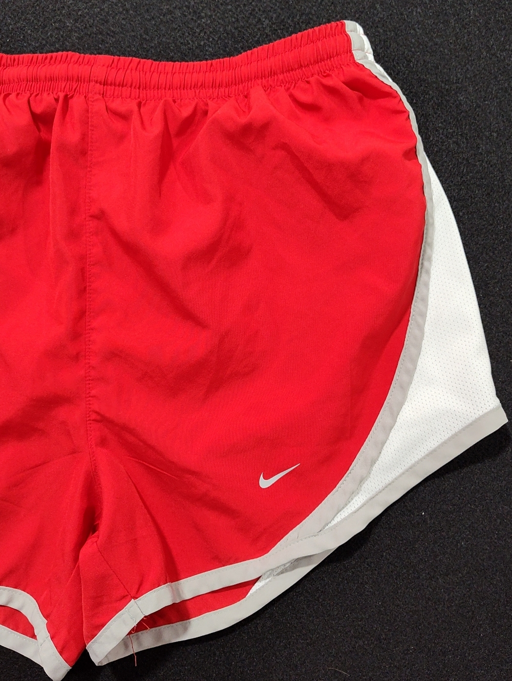 The Ohio State Buckeyes Red Nike Dri-Fit Team Women's Small (4-6) Running Shorts - Picture 3 of 14